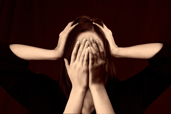 Femme stressée
